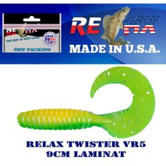 Grub Relax Twister VR5 Laminat 9cm, culoare 002