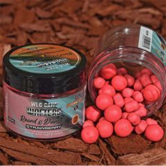 Wafters WLC Carp Round & Dumbell Strawberry, 11mm, 30g