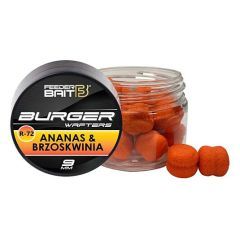Wafters Feeder Bait Burger Ananas si Piersica, 9mm