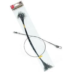 Strune Filfishing Coated Wire Leaders Black 30cm/12kg