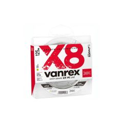Fir textil Lucky John Vanrex X8 Fluo Green 125m/0.16mm/7.50kg