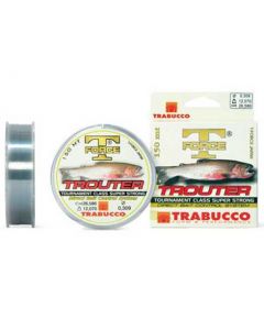 Fir monofilament Trabucco T-Force Trouter 0.14mm/2.85kg/150m