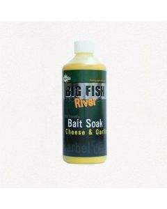 Atractant Dynamite Baits Big Fish River Soak - Cheese & Garlic